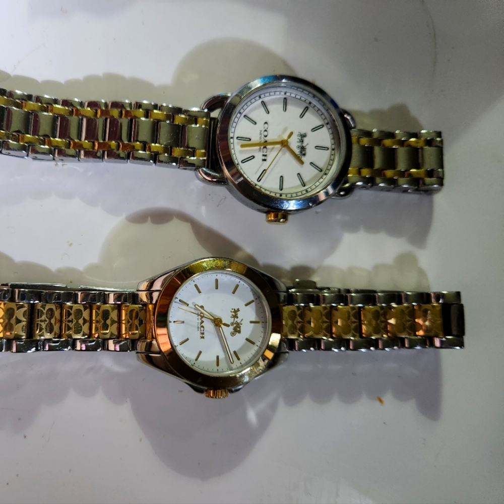 2 Coach watches